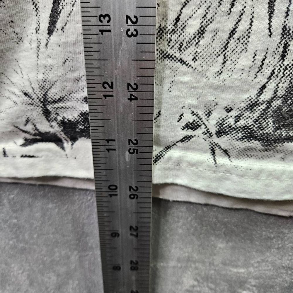 New Orleans Shirt Mens Medium White Bourbon Street All Over Print Graphic Tee - Picture 5 of 10